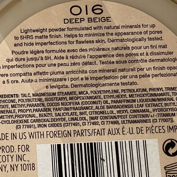 Rimmel London Stay Matte Powder 016 Deep Beige New (3 for $27) - Picture 5 of 5